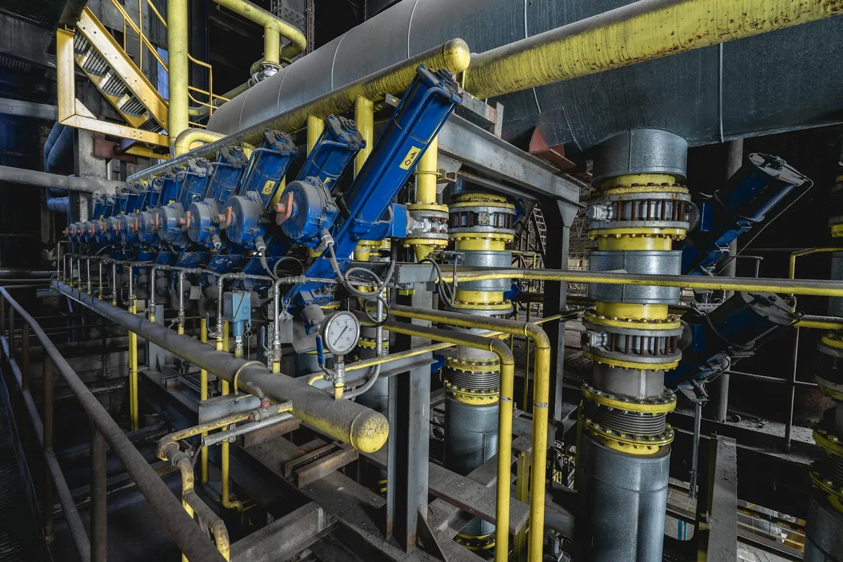 A European industrial facility
